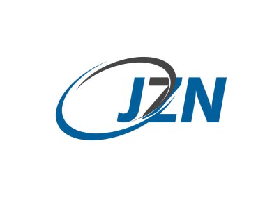 JZN yaratıcı logo tasarımı vektör çizimi