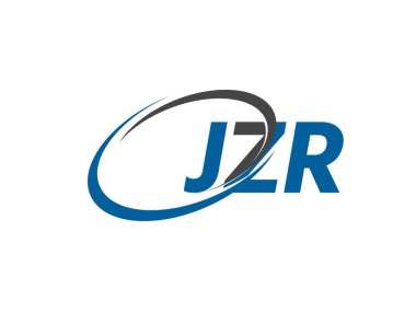 JZR yaratıcı logo tasarımı vektör çizimi