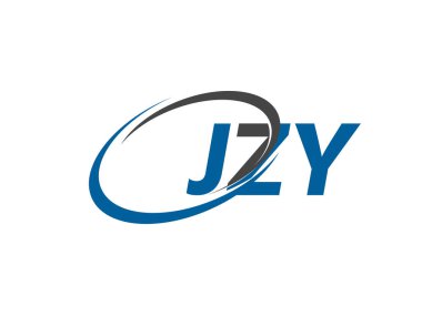 JZY yaratıcı logo tasarımı vektör çizimi