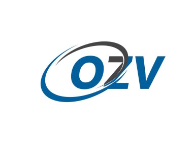 OZV yaratıcı logo tasarımı vektör çizimi
