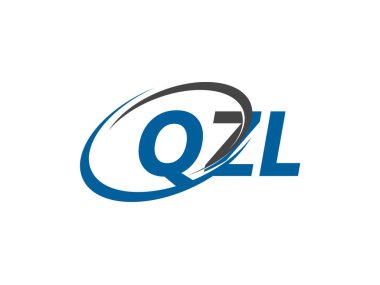 QZL yaratıcı logo tasarımı vektör çizimi