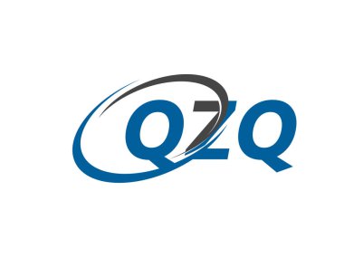 QZQ yaratıcı logo tasarımı vektör çizimi