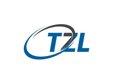 TZL yaratıcı logo tasarımı vektör çizimi
