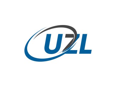 UZL yaratıcı logo tasarımı vektör çizimi