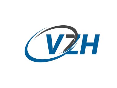 VZH yaratıcı logo tasarımı vektör çizimi