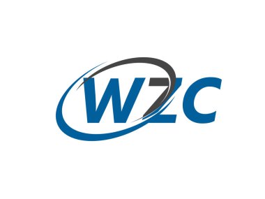WZC yaratıcı logo tasarımı vektör çizimi