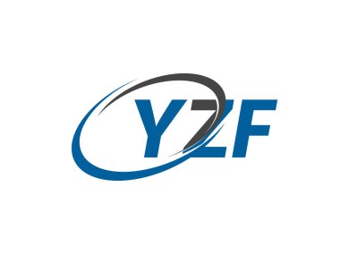 YZF yaratıcı logo tasarımı vektör çizimi