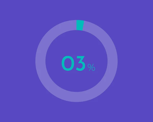 Diagramas Porcentagem Fundo Cor Azul Gráfico Pizza Para Seus Documentos —  Vetores de Stock