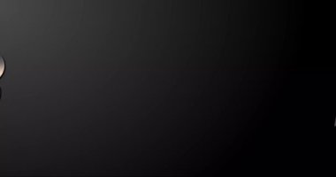 Siyah arka planda mutlu yıllar 2023.