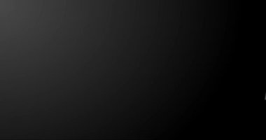 Kara arkaplanda izole edilmiş 2061 animasyon, yeni yıl tasarım şablonu