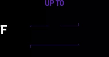 % 88 indirimli,% 88 indirimli animasyon ise siyah arka planda izole edilmiş.