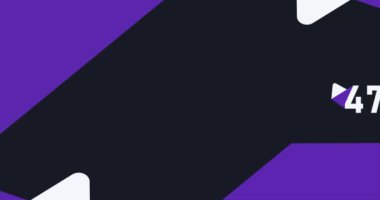 Büyük satışlar% 47 indirimli, mağaza animasyonu. Modern animasyon tasarımı indirimli