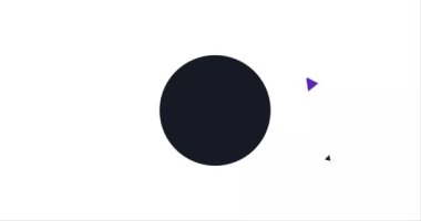 08 numaralı logo simgesi modern animasyon tasarımı