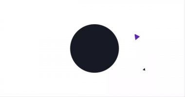 52 numaralı logo simgesi modern animasyon tasarımı