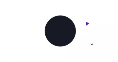 66 numaralı logo simgesi modern animasyon tasarımı