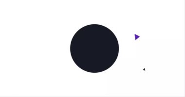 70 numaralı logo simgesi modern animasyon tasarımı