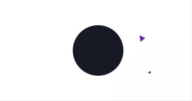 72 numaralı logo simgesi modern animasyon tasarımı