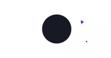 76 numaralı logo simgesi modern animasyon tasarımı