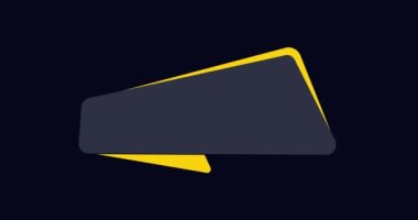 canceled text modern animation design