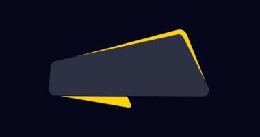 top secret text modern animation design