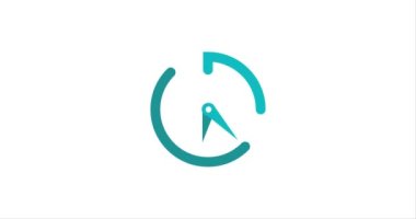 80 dakikalık zamanlayıcı modern animasyon tasarımı