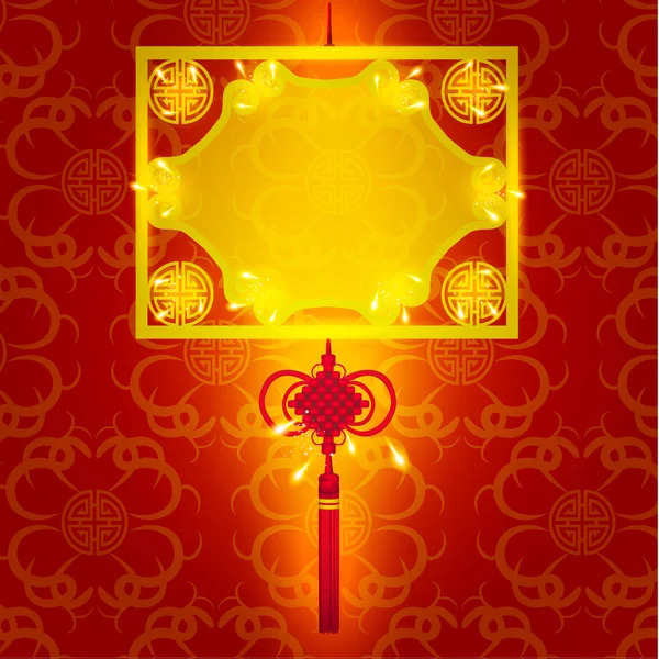 Orientalisches chinesisches Neujahrsvektordesign — Stockvektor
