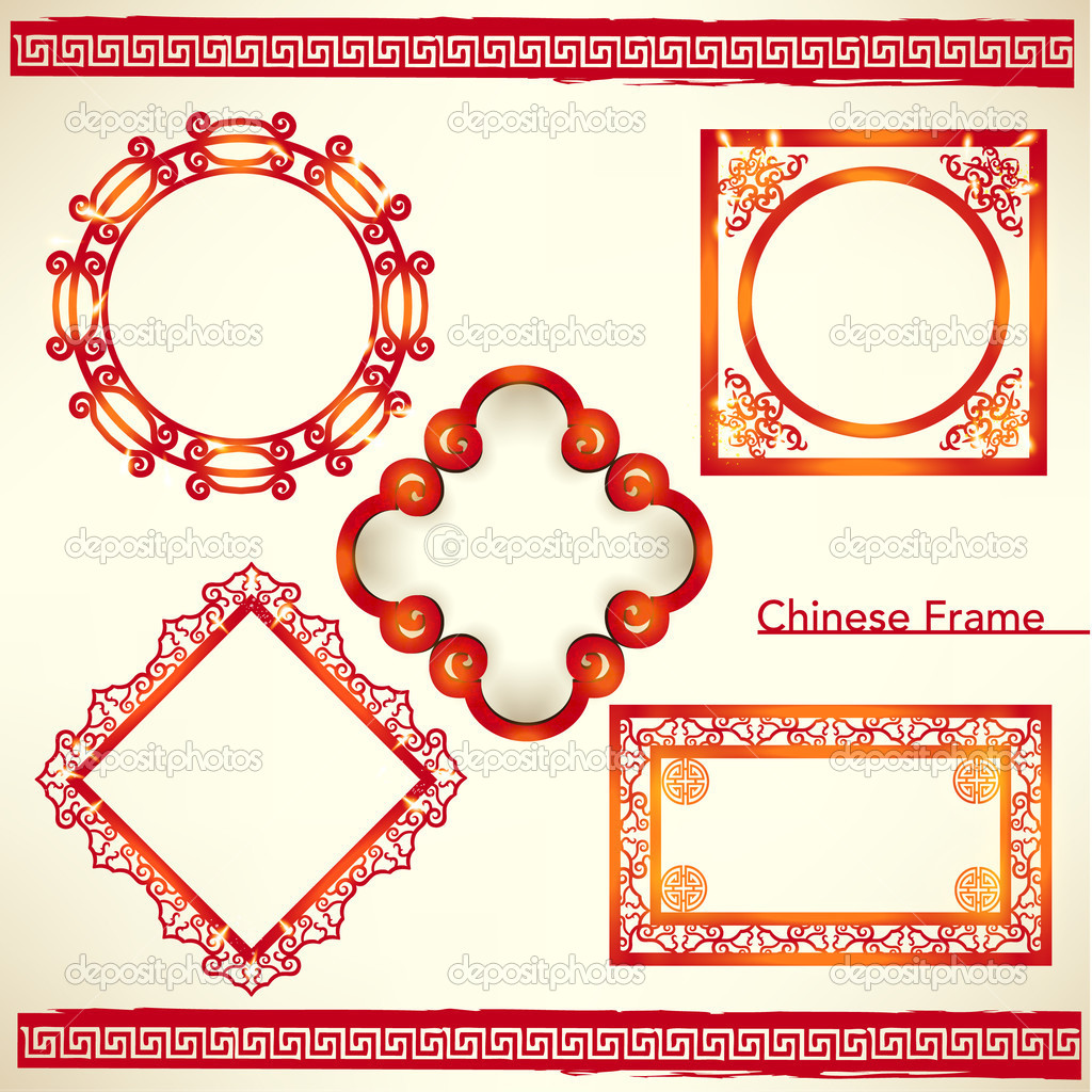 Oriental Chinese New Year Vector Design