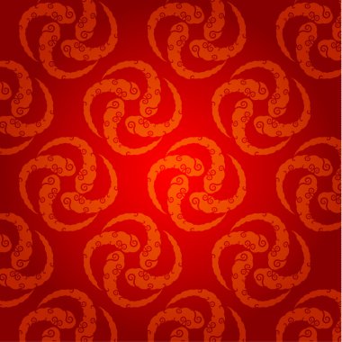 oryantal Çince yeni yıl vektör tasarımı