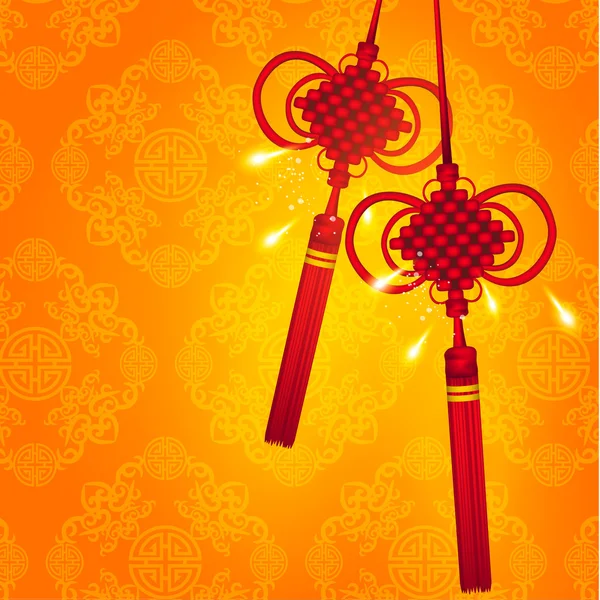 Oriental Chinese New Year Vector Design — Stock Vector