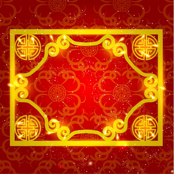 Oriental Chinese New Year Vector Design — Stock Vector