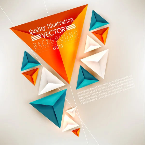 Modern Abstract Vector Background — Stock Vector