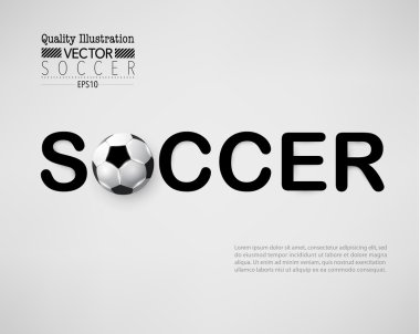 yaratıcı futbol Futbol Spor vektör çizim