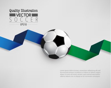 yaratıcı futbol Futbol Spor vektör çizim