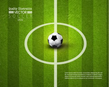 yaratıcı futbol Futbol Spor vektör çizim