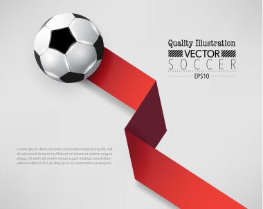yaratıcı futbol Futbol Spor vektör tasarımı