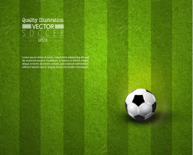yaratıcı futbol Futbol Spor vektör tasarımı