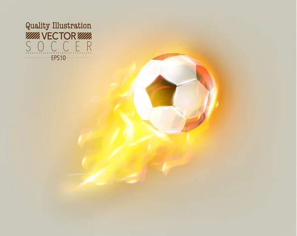 Yaratıcı futbol Futbol Spor vektör tasarımı — Stok Vektör