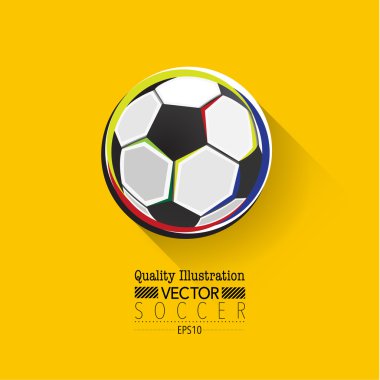 yaratıcı futbol Futbol Spor vektör çizim