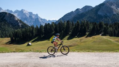 Mountain biker