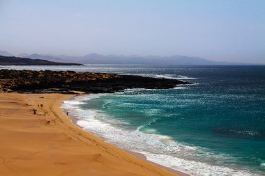 Kanarya tropik cennet plaj