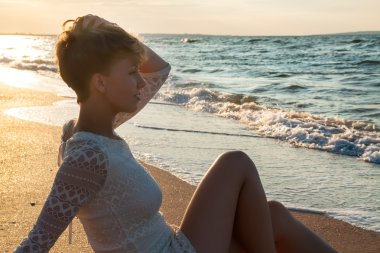 plajda seksi kız