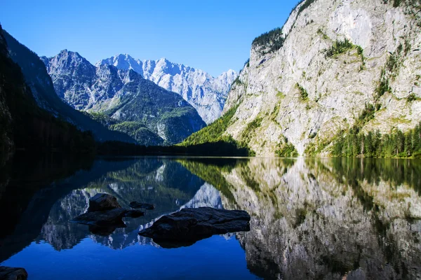 Alpine lake Koenigssee — Stock Photo, Image