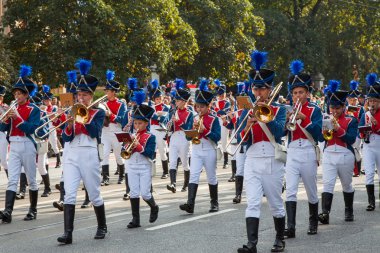 Oktoberfest ciddi alayı.