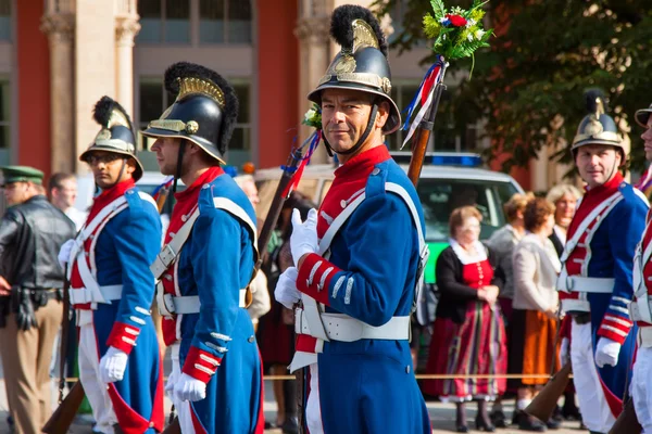 Oktoberfest v Mnichově — Stock fotografie