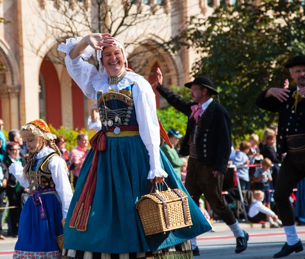 Oktoberfest в Мюнхене — стоковое фото