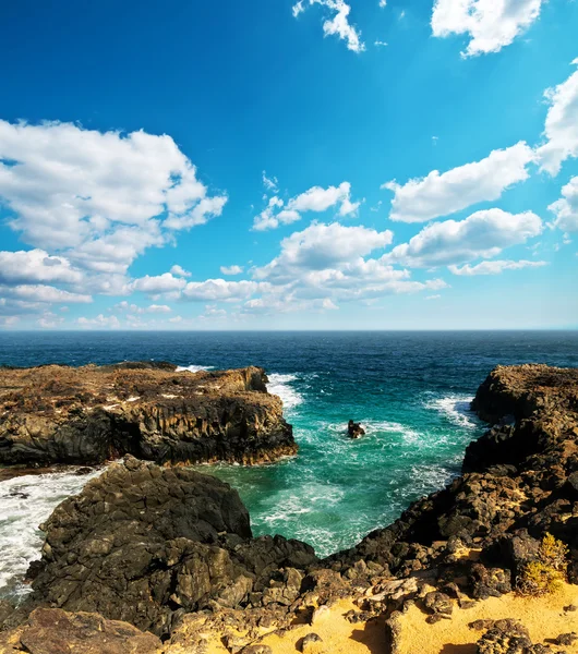 Pláž lansarote - canary Island — Stock fotografie