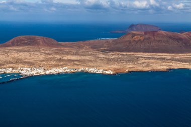 La graciosa için - volkanik ada, Kanarya görmek