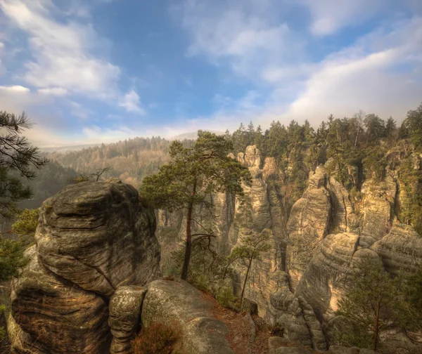 Rock Town in Bohemian Paradise — Stock Photo, Image