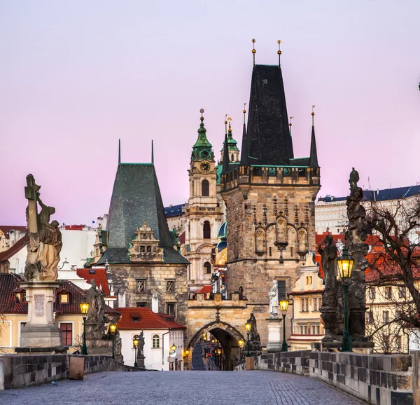 Ponte Charles em Praga — Fotografia de Stock