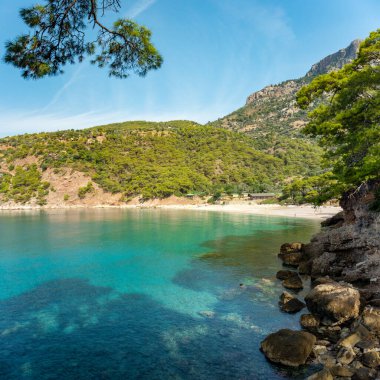 Fethiye Kabak Türkiye yakınlarındaki Akdeniz kıyısı